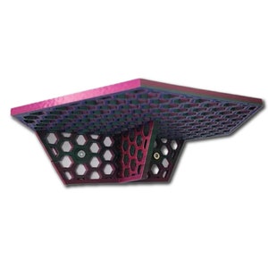3D Printed Honeycomb Wall Mount Shelf