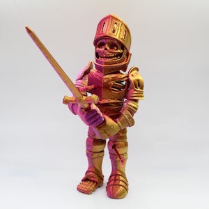 3D Printed Articulating Skeleton Knight