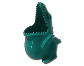 3D Printed Dino pencil holder