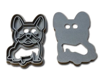 3D Printed Frenchie Dog cookie cutter