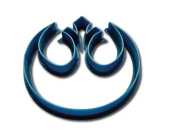 3D Printed Rebel Symbol Cookie Cutter