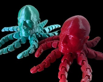 3D Printed Articulating Rocktopus