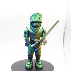 3D Printed Articulating Knight