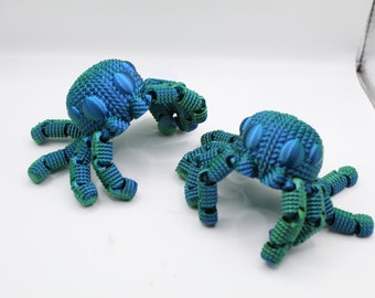 3D Printed Crocheted Spider