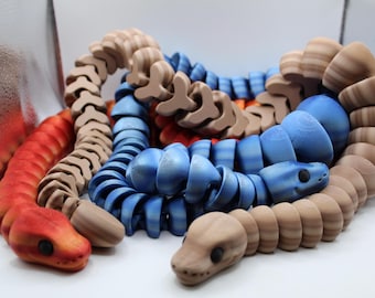 3D Printed Ball Python Snake
