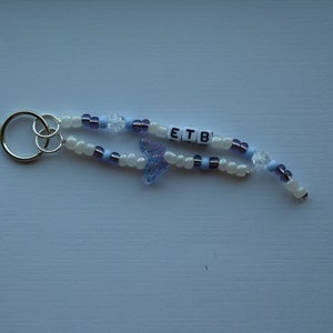 Daniel Ricciardo - "ETB" (Enjoy the Butterflies)- Formula 1 Keychain Charm