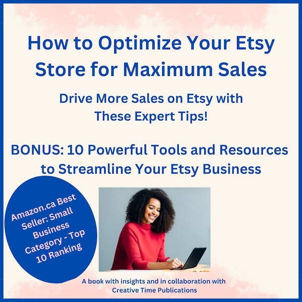 How to Optimize Your Etsy Store for Maximum Sales, Etsy Marketing, Etsy Trending, Etsy BestSeller, Etsy Expert, Digital Guide, Maximize Sale