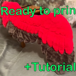 Fursuit or Cosplay Wings PDF Pattern + Tutorial