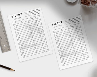 Paquete de banquete Pheasants Forever de 3 piezas: hoja de oferta para recaudación de fondos de subasta silenciosa, tablero de 100 armas cuadradas, tablero de 25 armas cuadradas