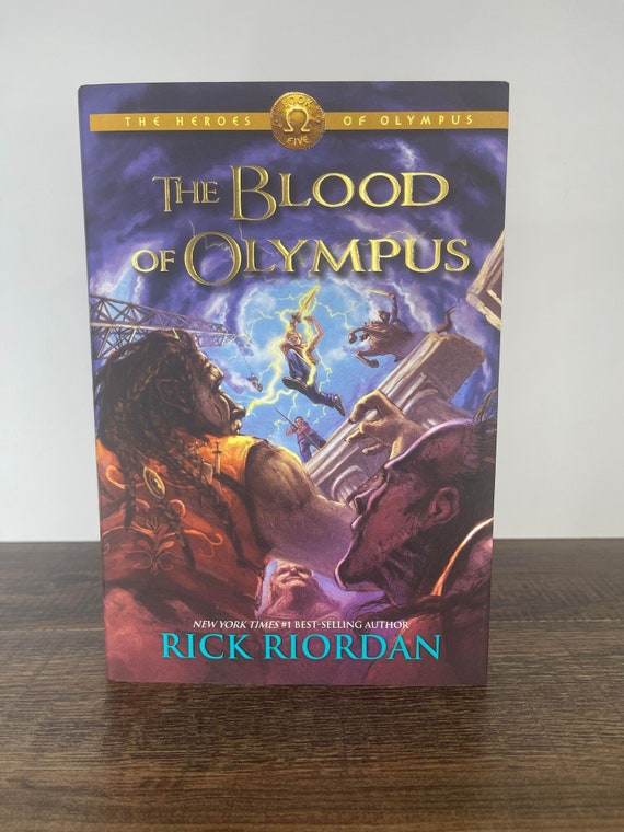 The Blood Of Olympus Cover Rick Riordan