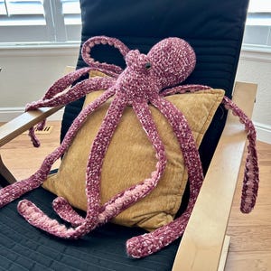 Jumbo Oktopus Gehäkeltes Plüschtier
