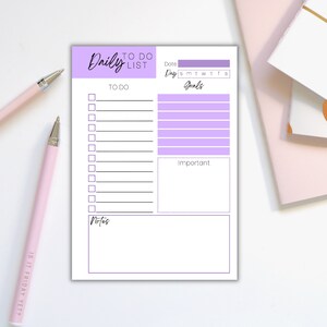 Daily Habit Tracker | Digital to Do List | Printable Journal ...