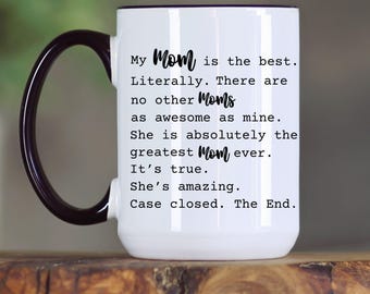Best Mom Mug Gift for Mother's Day, Mother's Day Coffee Cup Personalized, Funny Mom Coffee Mug, Mom Mug with Names