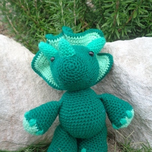 Green Triceratops