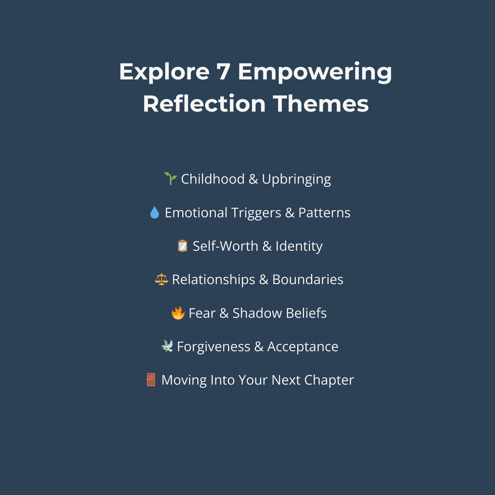 Shadow Work Journal Printable – Guided Self-reflection Workbook for ...