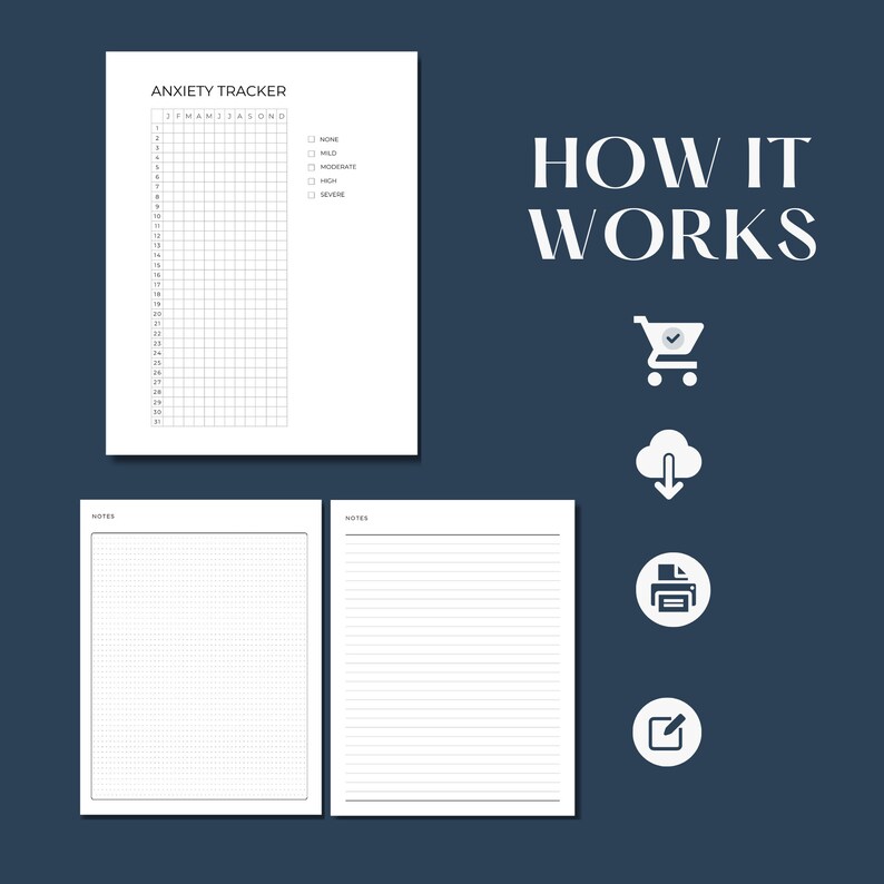 Anxiety Journal Worksheets Mental Health Journal Templates Mood Tracker anxiety-journal-worksheets-mental-health-journal-templates-mood-tracker