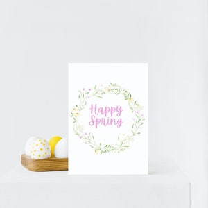 Hello Spring | Printable Wall Art | Easter Decor | Spring Decor | Digital Download | Spring Home Decor | Spring Print | Spring Wall Decor