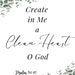 Laundry/bathroom Bundle of Printables: Psalms, Create in Me a Clean Heart, Soap, Faucet, Water ...