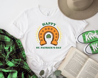 Damenshirt St Patricks Tag Shirt - St Pattys Day Shirt - St Pattys Day Outfit - St Pattys Day Outfit - Glücksshirt - Kleeblatt Shirt - st Paddys