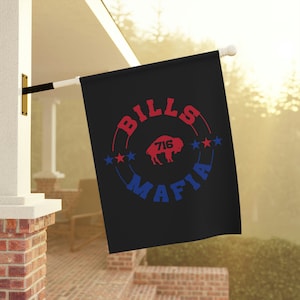 Bills Mafia Garden Flag, Bills Football Flag, Buffalo Flag