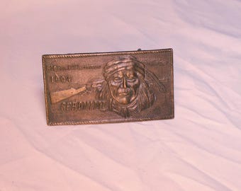 Vintage Geronimo Saint Louis Exposition 1904 Native American  display picture 1