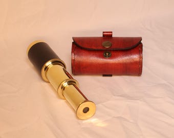 Antique Spyglass Telescope
