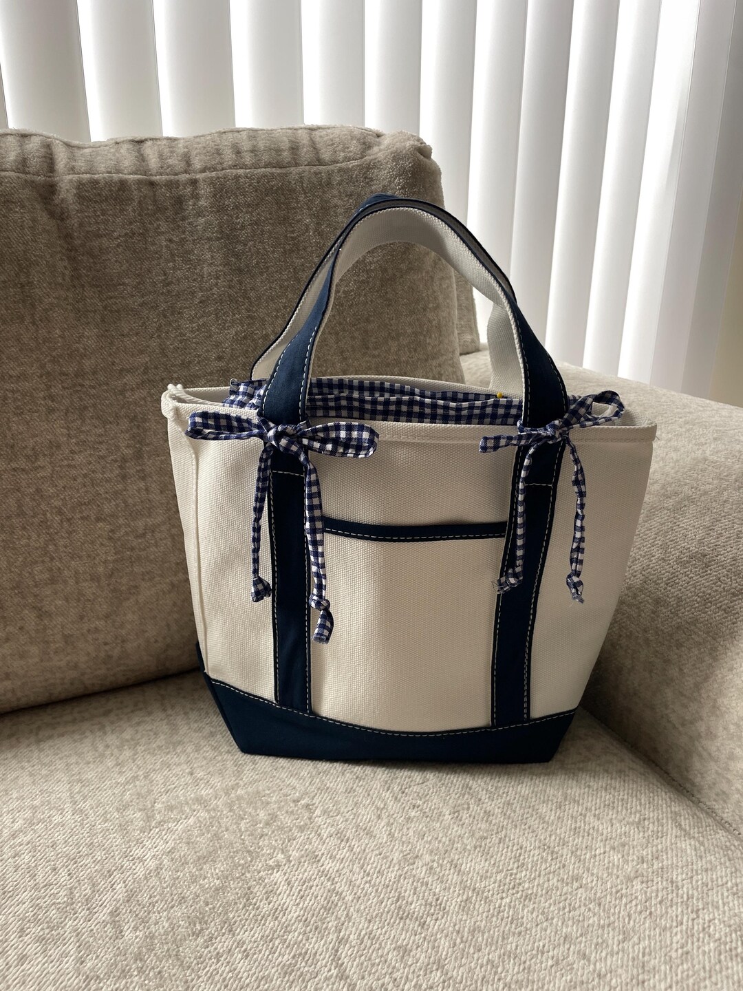 Mini Tote Insert Mini Boat and Tote Bag Insert | Reversible With Drawstring | Custom ...