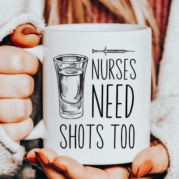 Nurse Whiskey, Nurse Whiskey Lover Gift, Nurse Graduate, Nurse Week Gifts, Funny Nurse Mug, MedSurg Nurse Gift, MS RN, Surgical Nurse Mug