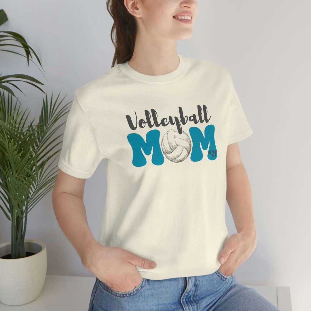 Volleyball Mom Shirt, Personalized Volleyball Shirt, Volleyball Mom