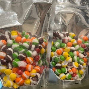 2-5oz bags of Freeze Dried Skittles