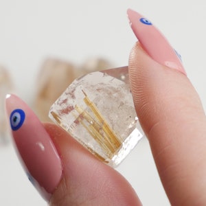 YOU CHOOSE: Gold Rutilated Quartz Crystal - Gorgeous Mini Polished Points from Brazil!