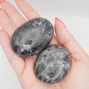 Merlinite Palm Stone from Madagascar!