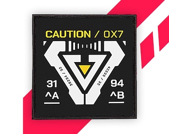 OVRGOD Tacticool cyberpunk-patch | Warcore Techwear Airsoft EDC Streetwear opstrijkbare badge