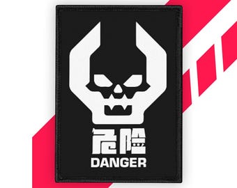 Parches termoadhesivos de tecnología ciberpunk OVRGOD: accesorios tácticos futuristas para chaquetas y mochilas.