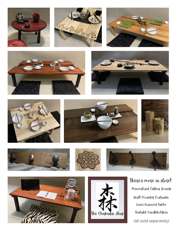 Korean style low dining table deals