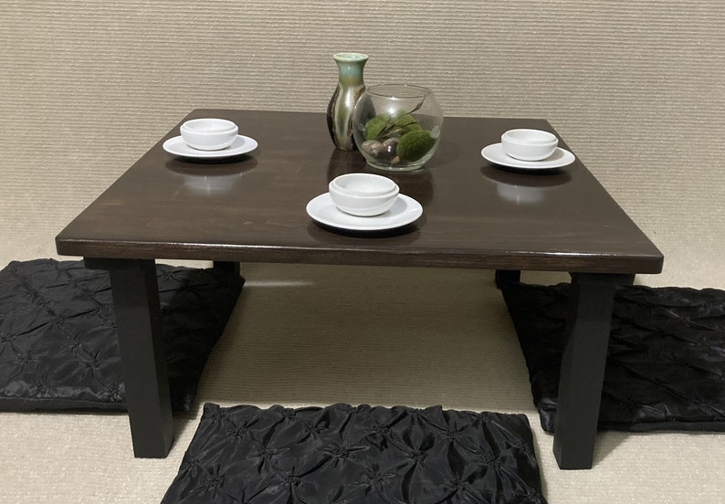 Chabudai Tea Table Japanese Tea Table Low Mini Dining Table Etsy