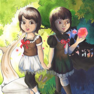 art print | Fatal Frame II twins [3 sizes]