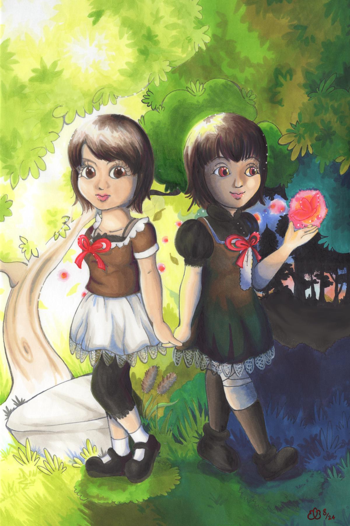 Art Print | Fatal Frame II Twins [3 Sizes] - Etsy