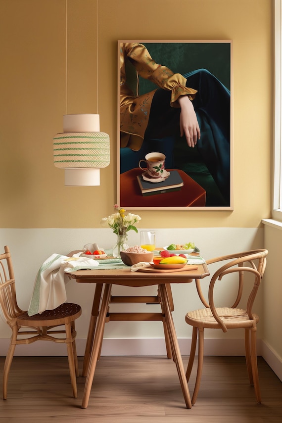 Tea Time Still Life Photography Poster Premium Mat Paper