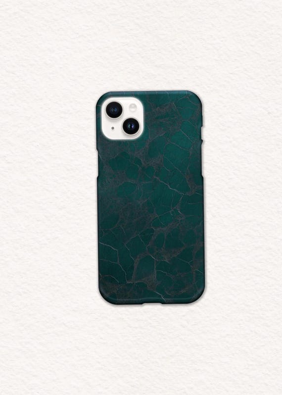 Teal Phone Glossy Case Cover for iPhone Android Slim Protective Stylish Phone Case Cover Gift