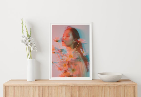 Colorful Whispers,Digital Print Download,Modern Wall Decor,Printable Wall Art