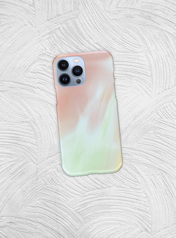 Pastel Pearl Glossy Phone Case Cover for iPhone Android Slim Protective Stylish Phone Case Cover Gift