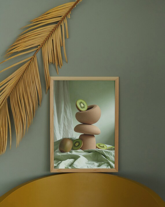 Kiwis,Still Photography,Digital Print Download,Modern Wall Decor,Printable Wall Art