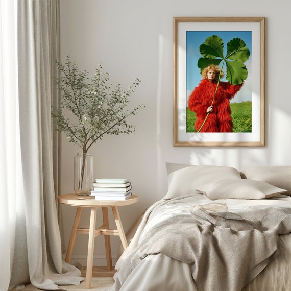 Lucky Lady, Photograph,Digital Print Download,Modern Wall Decor,Printable Wall Art