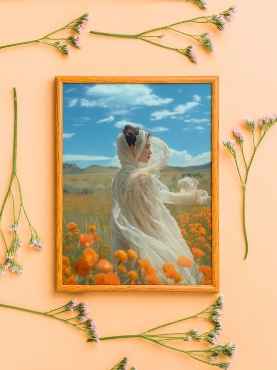 Ethereal Blossom,Photography,Digital Print Download,Modern Wall Decor,Printable Wall Art