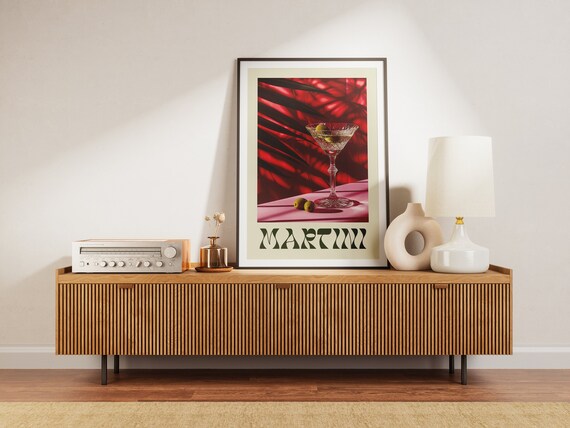 Martini, Still Photography,Digital Print Download,Modern Wall Decor,Printable Wall Art