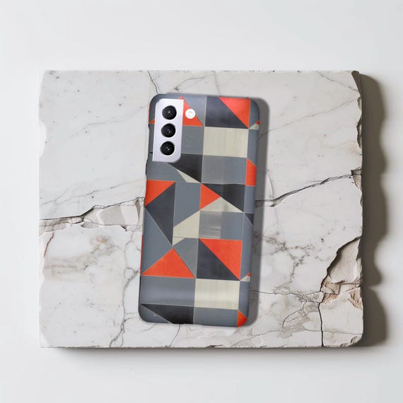 Painted patchwork Glossy Phone Case Cover for iPhone Android Slim Protective Stylish Phone Case Cover Gift