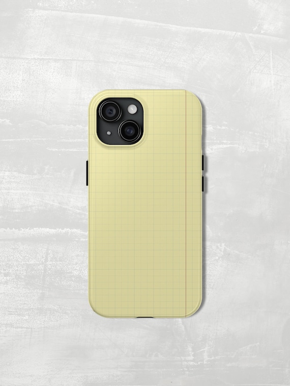 Retro Notepad IPhone Case — Choose Tough or Slim
