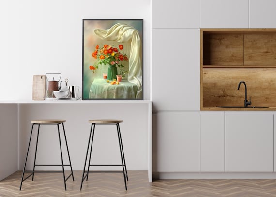 Weightless Elegance Poster Premium Mat Paper