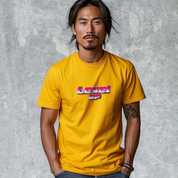 Level Up - Unisex Heavy Cotton Tee